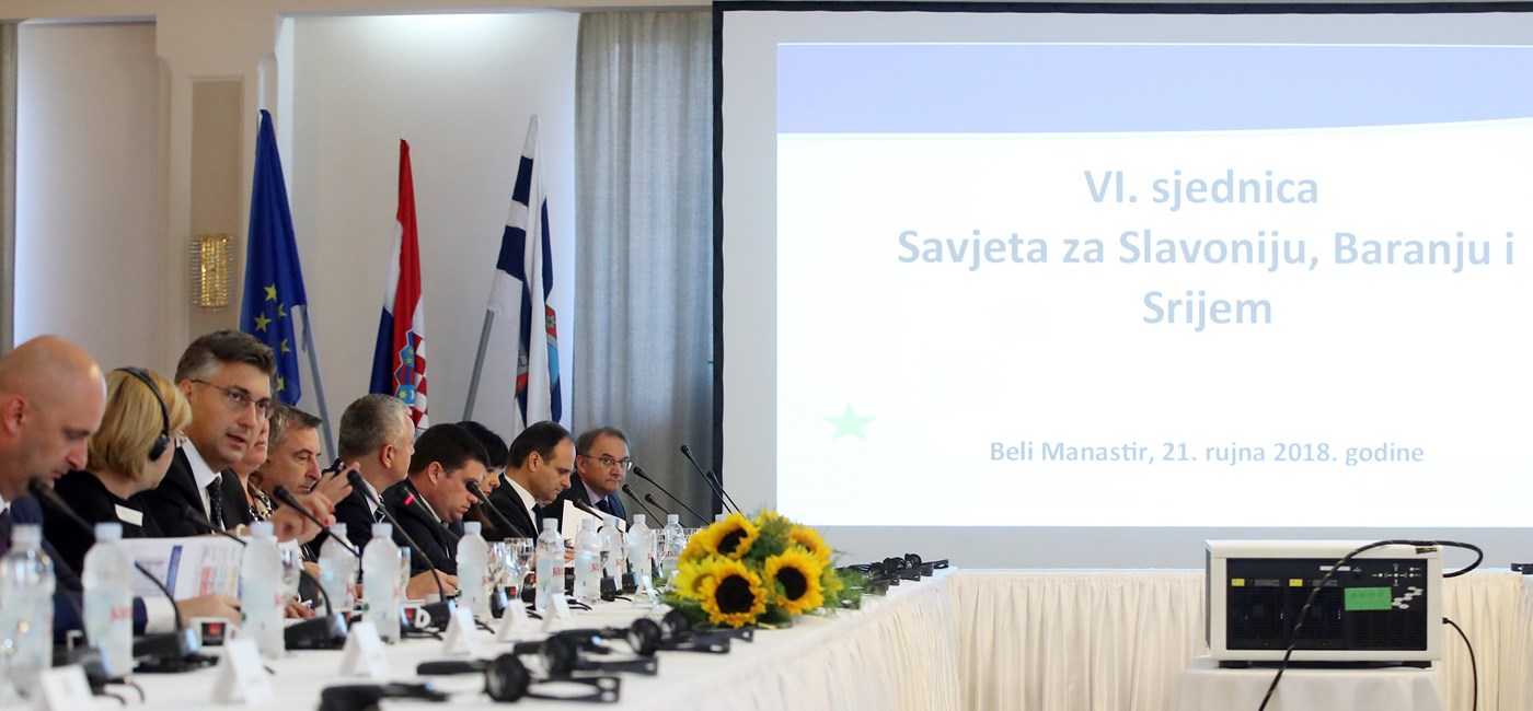 U godinu dana ugovoreni projekti vrijedni 7,9 milijardi kuna za revitalizaciju Slavonije, Baranje i Srijema